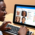 **

> A diverse group of people, including individuals using assistive technology (screen reader, keyboard), happily accessing a website with clear, accessible design. Focus on inclusivity and positive user experience.

**